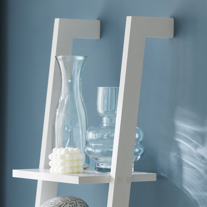 Umaiza Ladder Storage Bookcase - Chic Decora