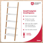 Universal Expert Modern Remus Ladder Bookshelf - Chic Decora