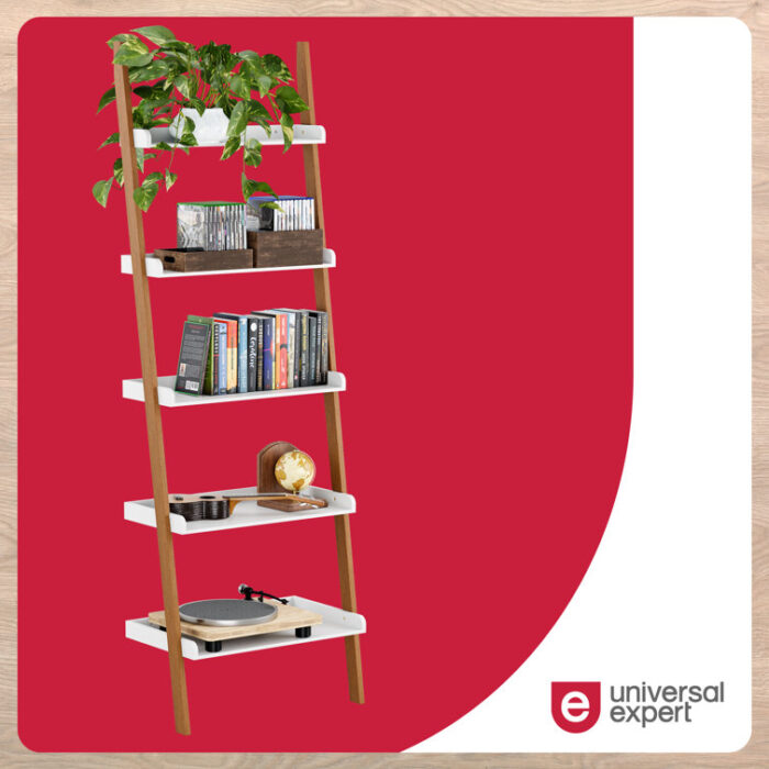 Universal Expert Modern Remus Ladder Bookshelf - Chic Decora