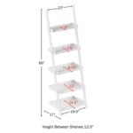 Valade Ladder Bookcase - Chic Decora