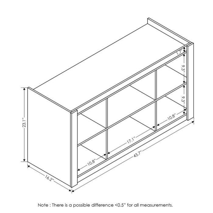 Valdrin Bookcase - Chic Decora