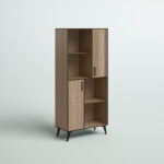 Van Horne Storage Bookcase - Chic Decora