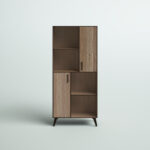 Van Horne Storage Bookcase - Chic Decora