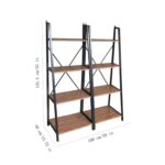 Victorine Ladder Bookcase - Chic Decora