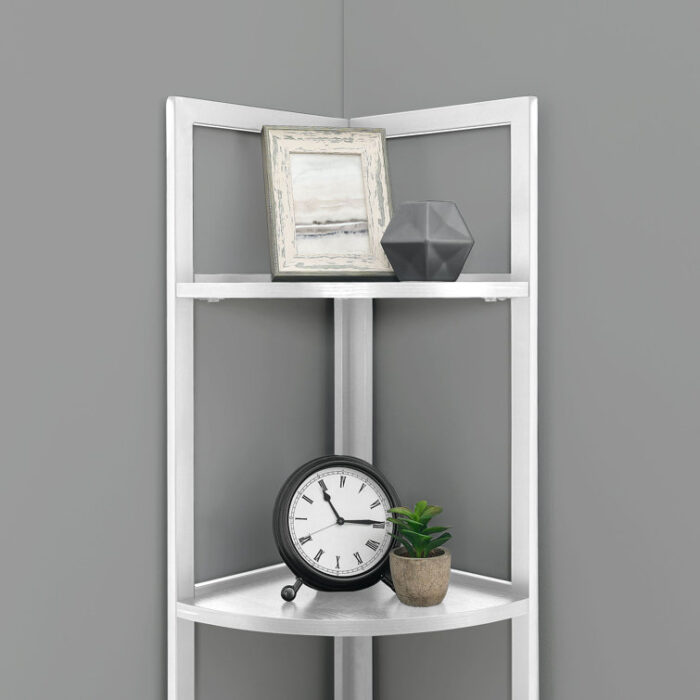 Viena Corner Bookcase - Chic Decora