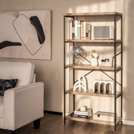 Wiveca Etagere Bookcase - Chic Decora