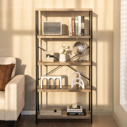 Wiveca Etagere Bookcase - Chic Decora