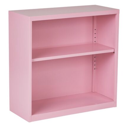 Wychwood Metal 2-Shelf Bookcase - Chic Decora