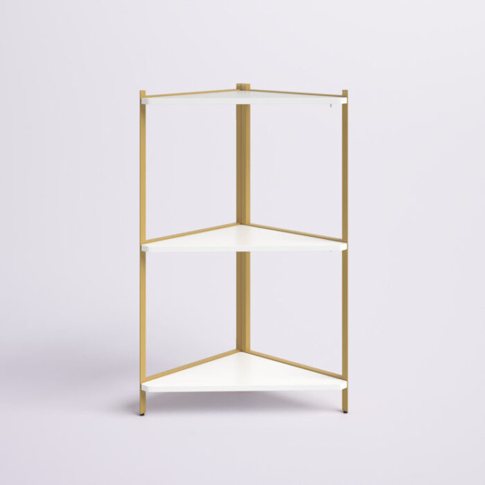 Wynton Corner Bookcase - Chic Decora