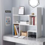 Yak About It Compact Adjustable Dorm Desk Bookshelf - Chic Decora