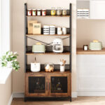 Yanna Etagere Bookcase - Chic Decora