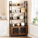 Yanna Etagere Bookcase - Chic Decora