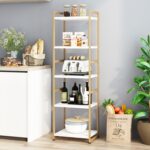 Yehuda 59.1″ H x 17.7″ W Etagere Bookcase - Chic Decora