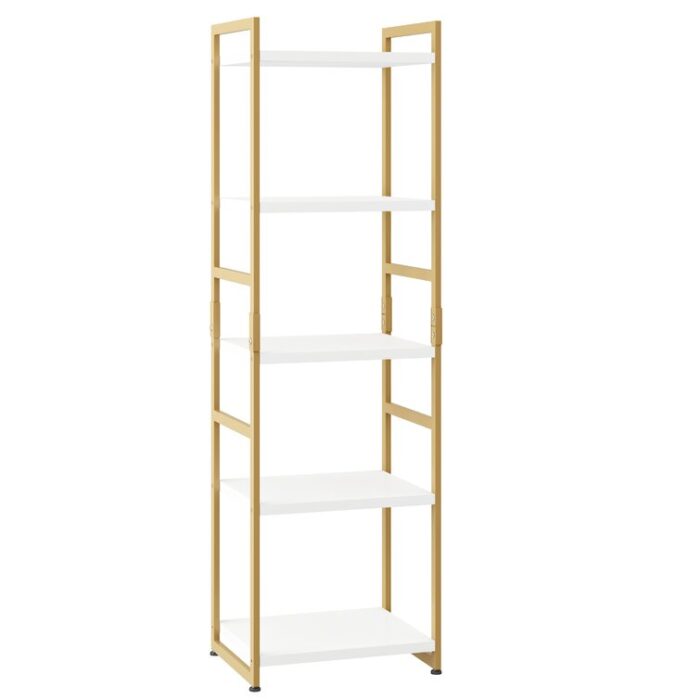 Yehuda 59.1″ H x 17.7″ W Etagere Bookcase - Chic Decora