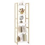 Yehuda 59.1″ H x 17.7″ W Etagere Bookcase - Chic Decora