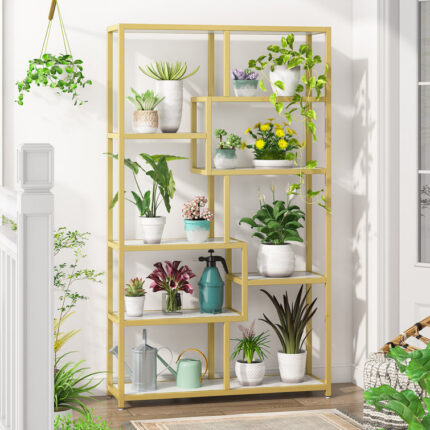 Yvel Geometric Bookcase - Chic Decora