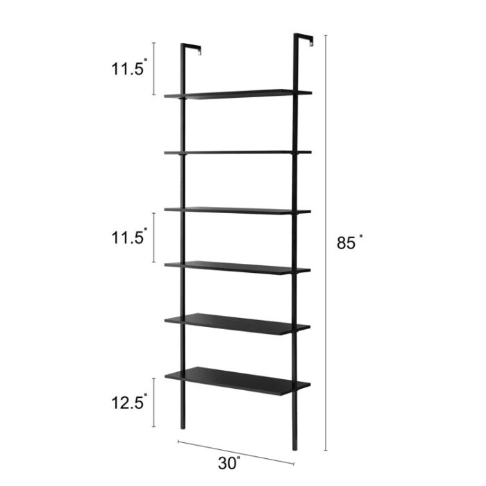 Zawadi Ladder Bookcase - Chic Decora