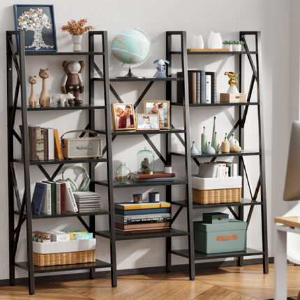 Zayland Etagere Bookcase - Chic Decora