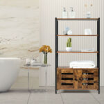 Zoraida Ladder Storage Bookcase - Chic Decora