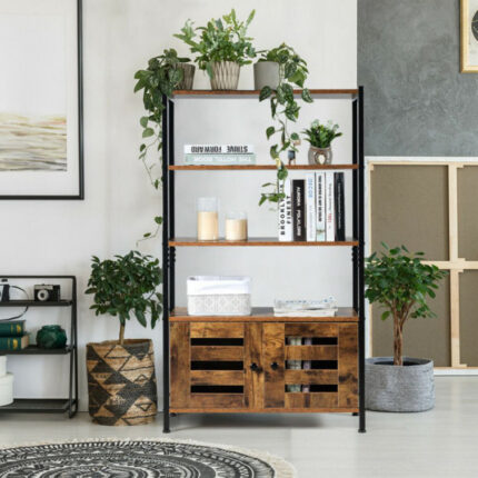 Zoraida Ladder Storage Bookcase - Chic Decora