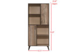 Van Horne Storage Bookcase - Chic Decora