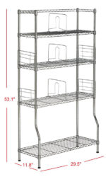 Etagere Bookcase - Chic Decora