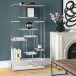 Dovie Corner Bookcase - Chic Decora