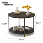 2-Tiers Coffee Table - Chic Decora