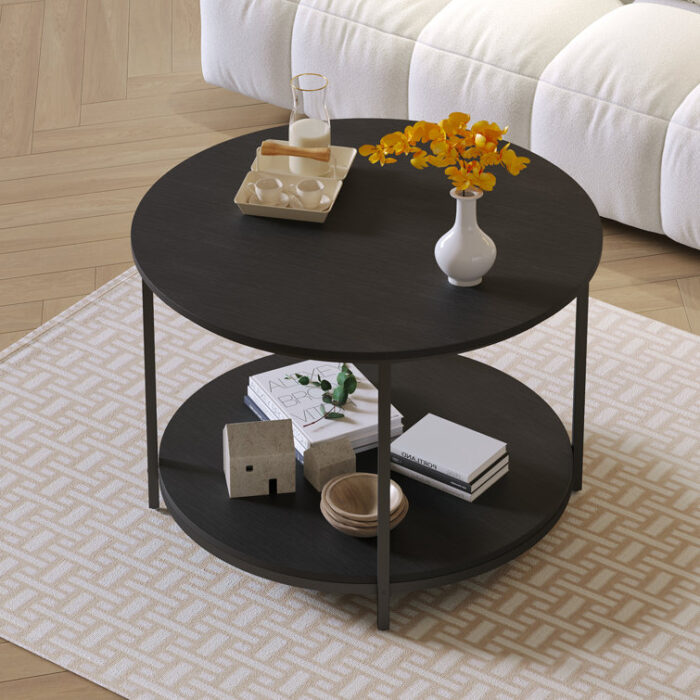 2-Tiers Coffee Table - Chic Decora