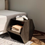 23.62” Hexagonal Coffee Table Side Table Nightstand - Chic Decora