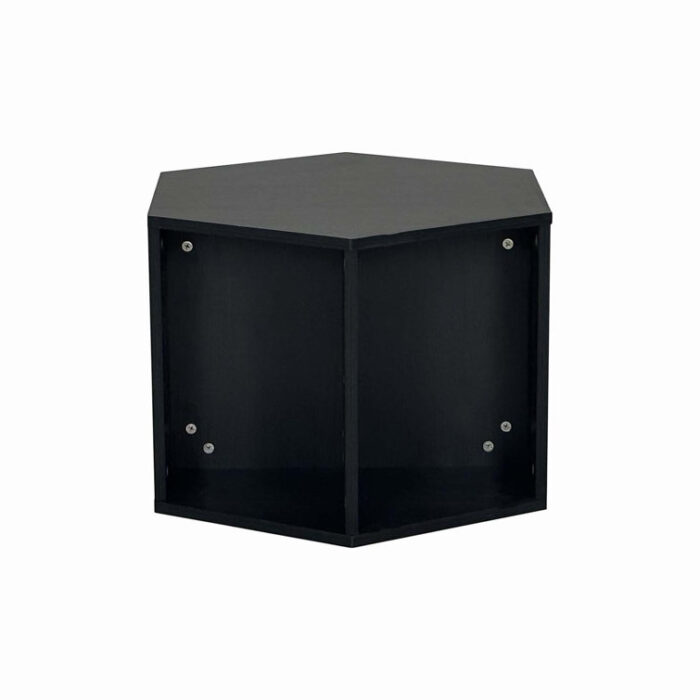 23.62” Hexagonal Coffee Table Side Table Nightstand - Chic Decora