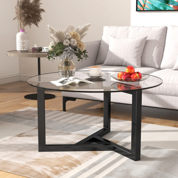 Aasu Coffee Table,living room table,Cocktail Table - Chic Decora