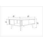 Aidtya Coffee Table with Storage - Chic Decora