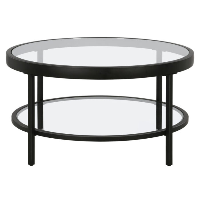 Alexis 32″ Wide Round Coffee Table - Chic Decora