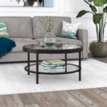 Alexis 32″ Wide Round Coffee Table - Chic Decora