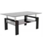 Alfort Glass Top Single Coffee Table - Chic Decora