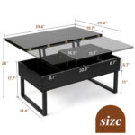 Allyssia Lift Top Coffee Table - Chic Decora