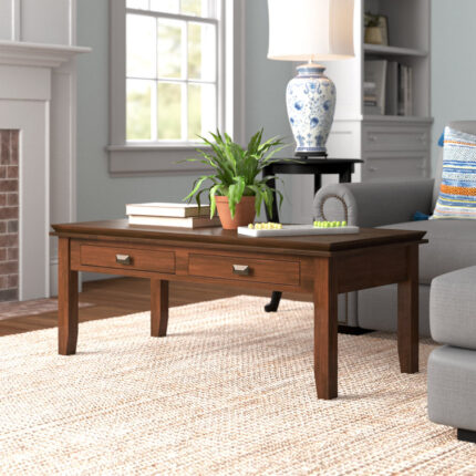 Amarissa Solid Wood Coffee Table - Chic Decora