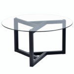 Amariyae Glass Top Single Coffee Table - Chic Decora