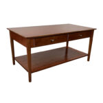 Amreece Solid Wood Coffee Table - Chic Decora