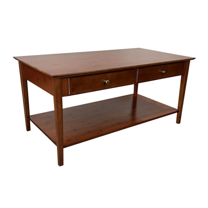 Amreece Solid Wood Coffee Table - Chic Decora