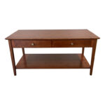 Amreece Solid Wood Coffee Table - Chic Decora