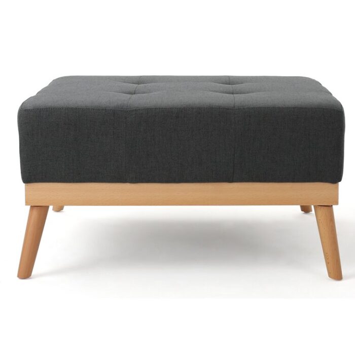 Arslan Upholstered Ottoman - Chic Decora