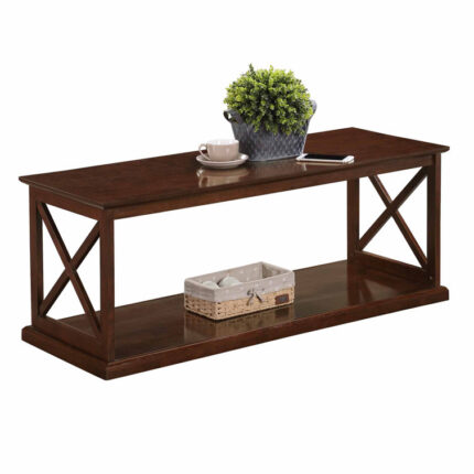 Arthella 47″ Coffee Table with Shelf - Chic Decora