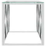 Atanas Glass Top Single Coffee Table - Chic Decora