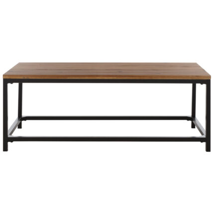 Auton Solid Wood Top Coffee Table - Chic Decora