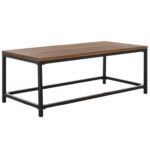 Auton Solid Wood Top Coffee Table - Chic Decora