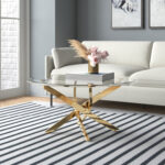 Ayala Glass Top Coffee Table - Chic Decora