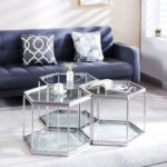 Azayliah Glass Top Single Coffee Table - Chic Decora