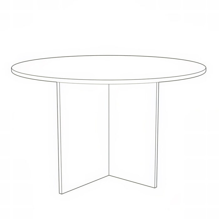 Ballyclug Pedestal Coffee Table - Chic Decora